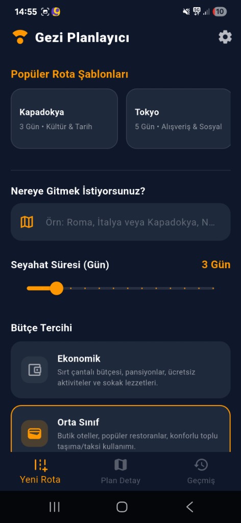 Gezi Planlayıcı